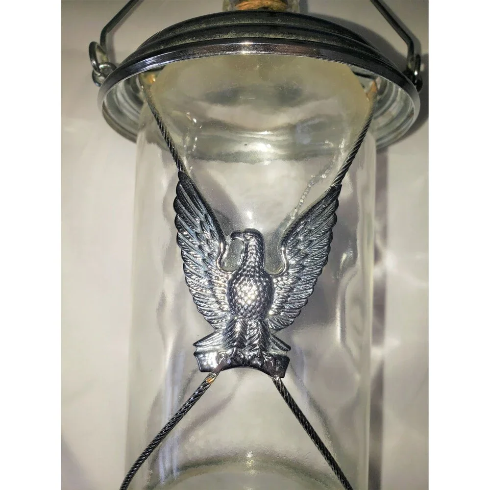 Silver Eagle Musical Decanter Bottle How Dry I Am Vintage 1960s Japan Barware